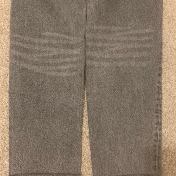 SOLD!!! straight leg ankle length black zara jeans - Picture 6 of 7